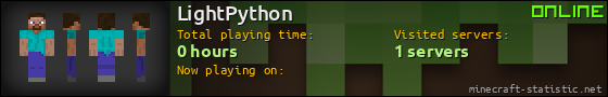LightPython userbar 560x90