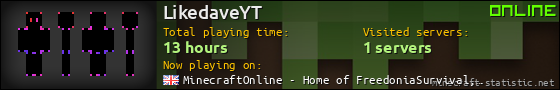 LikedaveYT userbar 560x90
