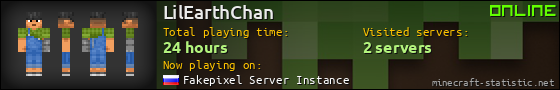 LilEarthChan userbar 560x90