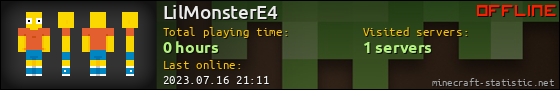 LilMonsterE4 userbar 560x90