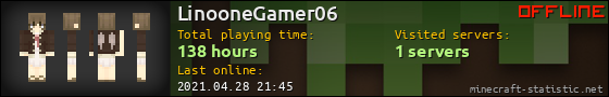 LinooneGamer06 userbar 560x90