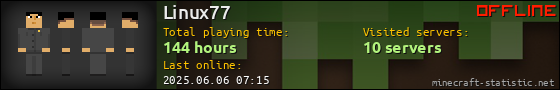 Linux77 userbar 560x90