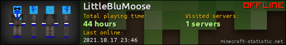 LittleBluMoose userbar 560x90