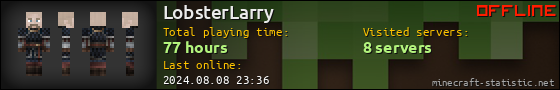 LobsterLarry userbar 560x90