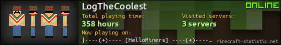 LogTheCoolest userbar 560x90