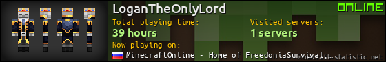 LoganTheOnlyLord userbar 560x90