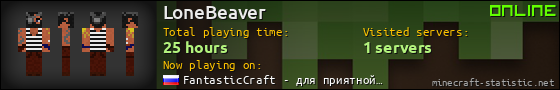 LoneBeaver userbar 560x90