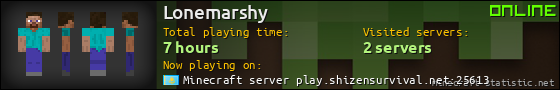 Lonemarshy userbar 560x90