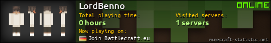 LordBenno userbar 560x90