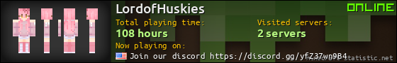 LordofHuskies userbar 560x90