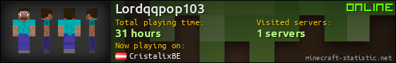 Lordqqpop103 userbar 560x90