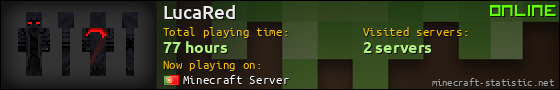 LucaRed userbar 560x90