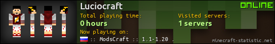 Luciocraft userbar 560x90