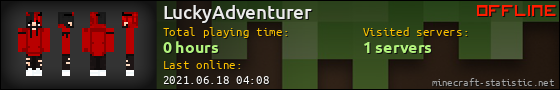 LuckyAdventurer userbar 560x90