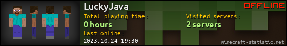 LuckyJava userbar 560x90