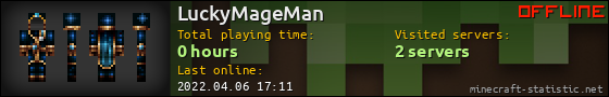 LuckyMageMan userbar 560x90