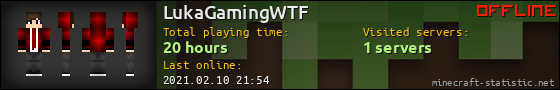 LukaGamingWTF userbar 560x90