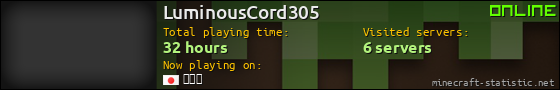 LuminousCord305 userbar 560x90