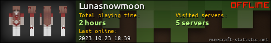 Lunasnowmoon userbar 560x90