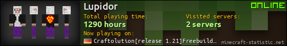 Lupidor userbar 560x90