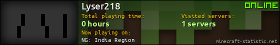 Lyser218 userbar 560x90