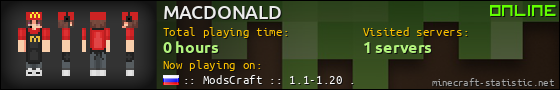 MACDONALD userbar 560x90