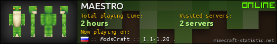 MAESTRO userbar 560x90