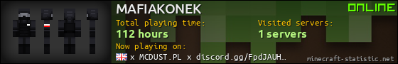 MAFIAKONEK userbar 560x90