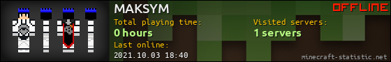 MAKSYM userbar 560x90