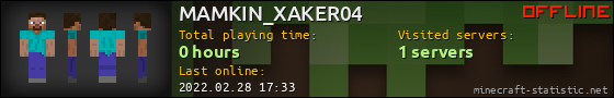 MAMKIN_XAKER04 userbar 560x90