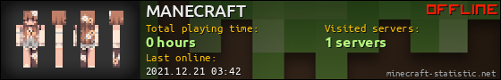 MANECRAFT userbar 560x90