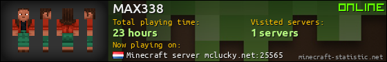 MAX338 userbar 560x90