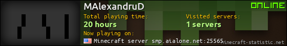 MAlexandruD userbar 560x90