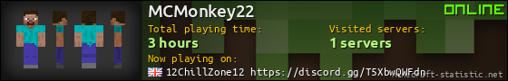 MCMonkey22 userbar 560x90