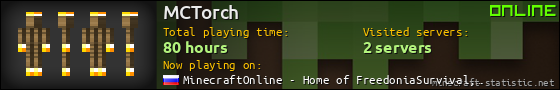 MCTorch userbar 560x90
