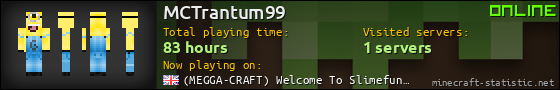 MCTrantum99 userbar 560x90