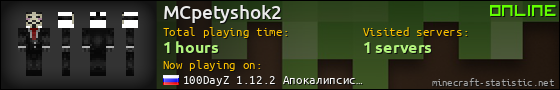 MCpetyshok2 userbar 560x90