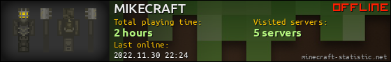 MIKECRAFT userbar 560x90