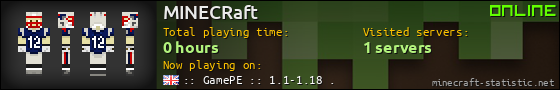 MINECRaft userbar 560x90