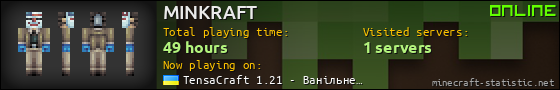 MINKRAFT userbar 560x90