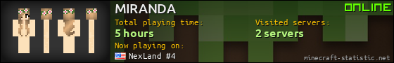 MIRANDA userbar 560x90