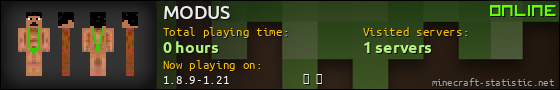 MODUS userbar 560x90