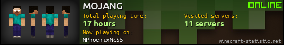 MOJANG userbar 560x90