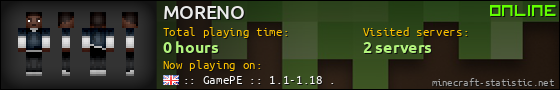 MORENO userbar 560x90