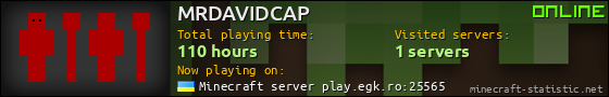 MRDAVIDCAP userbar 560x90