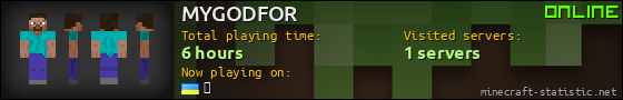MYGODFOR userbar 560x90