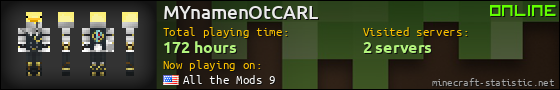 MYnamenOtCARL userbar 560x90