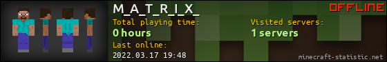 M_A_T_R_I_X_ userbar 560x90