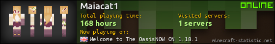 Maiacat1 userbar 560x90
