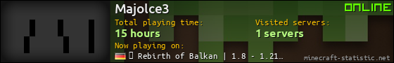 Majolce3 userbar 560x90